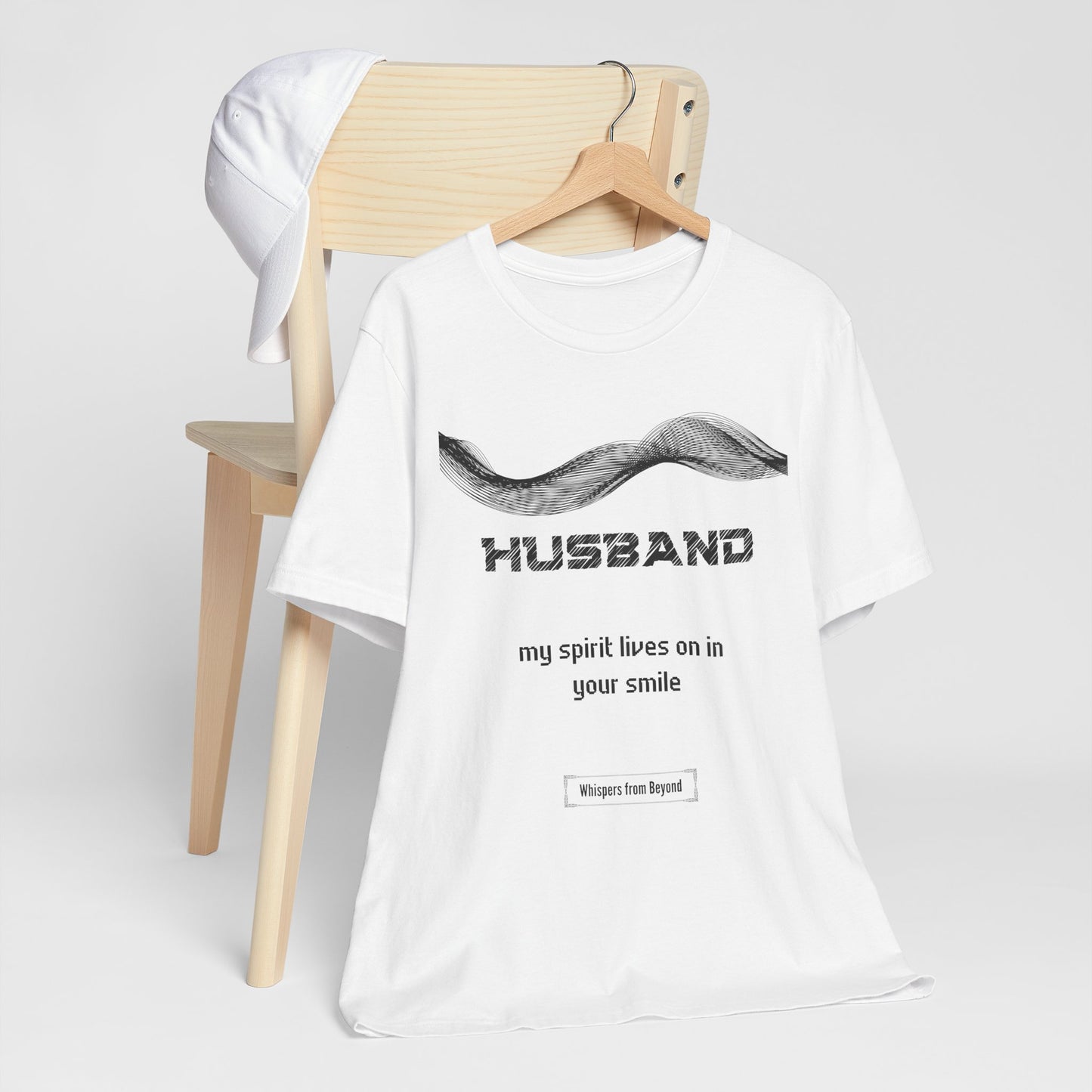Husband Grief Comfort T shirt- Spirit lives on
