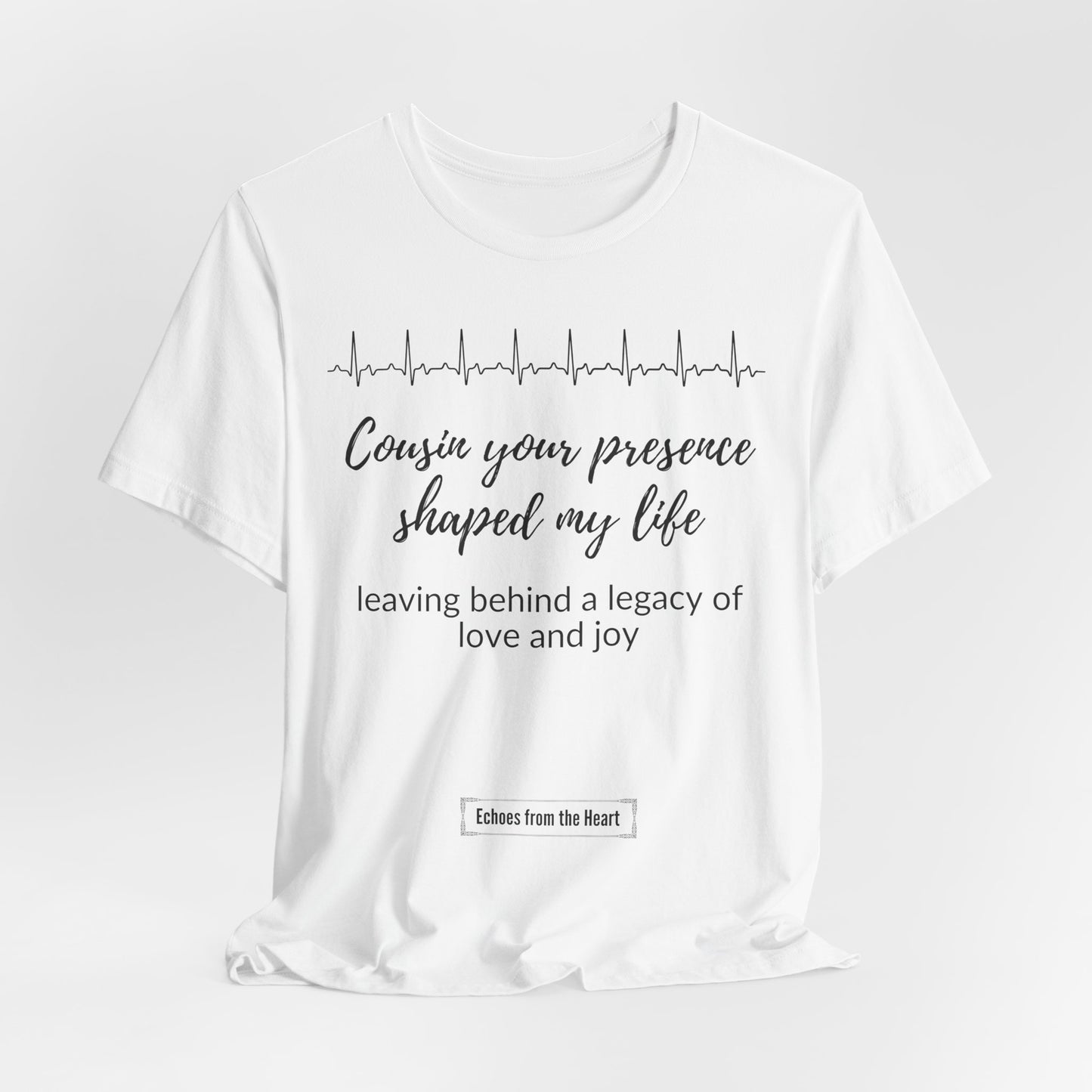 Cousin, your presence shaped my life, leaving behind a legacy of love and joy.