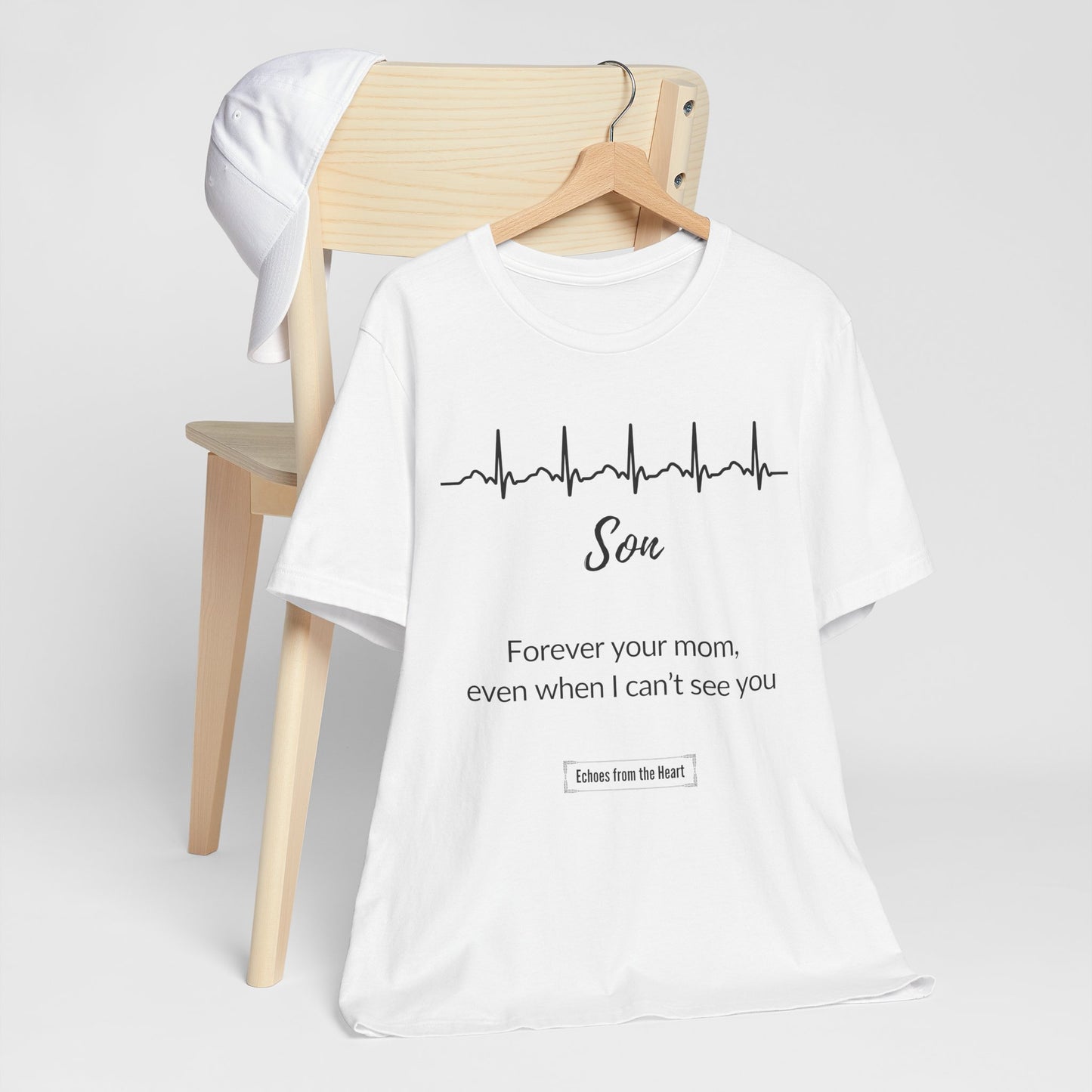 Son Memorial T shirt- Forever Your Mom, even when I can't see you