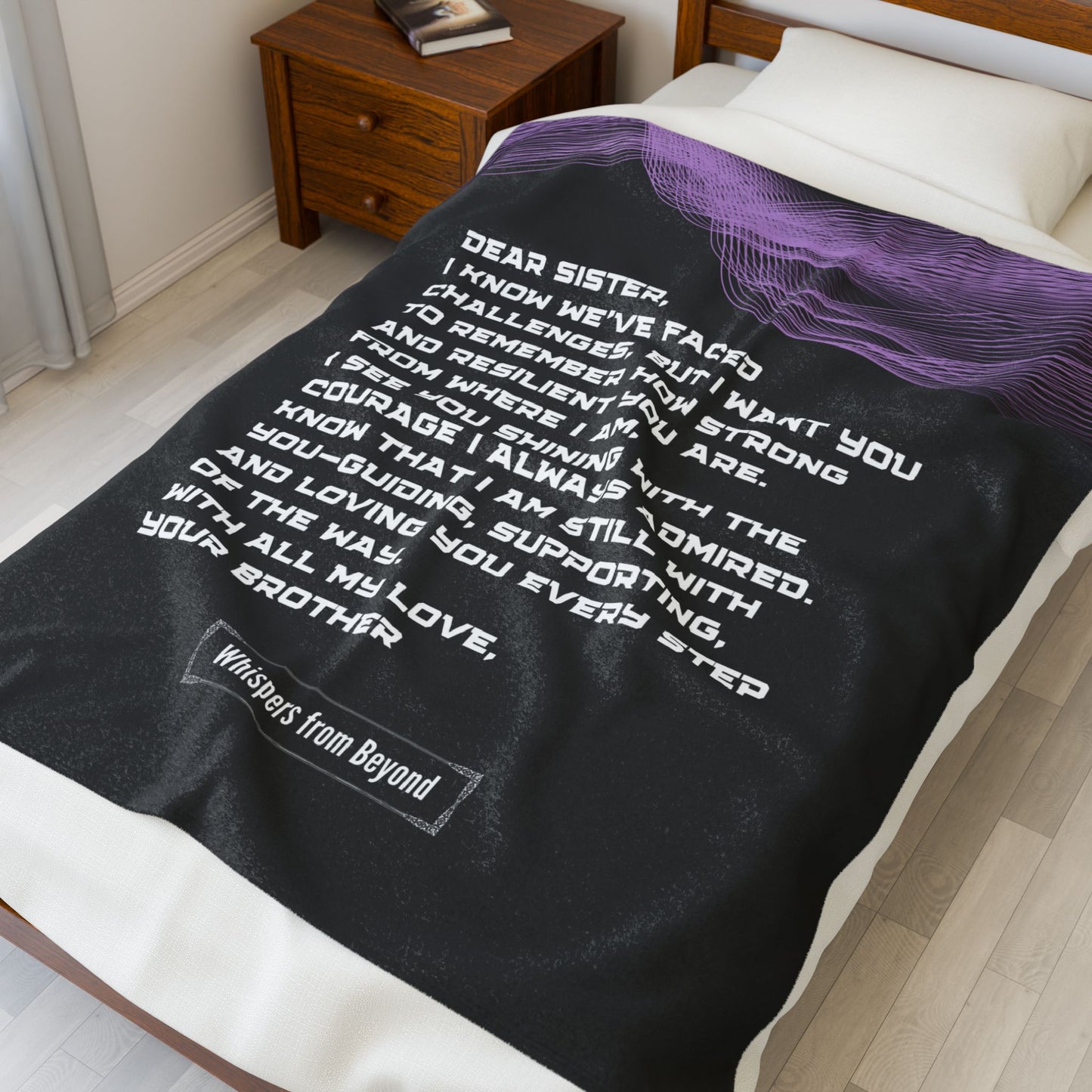 Sister Blanket- With Love, Your Brother