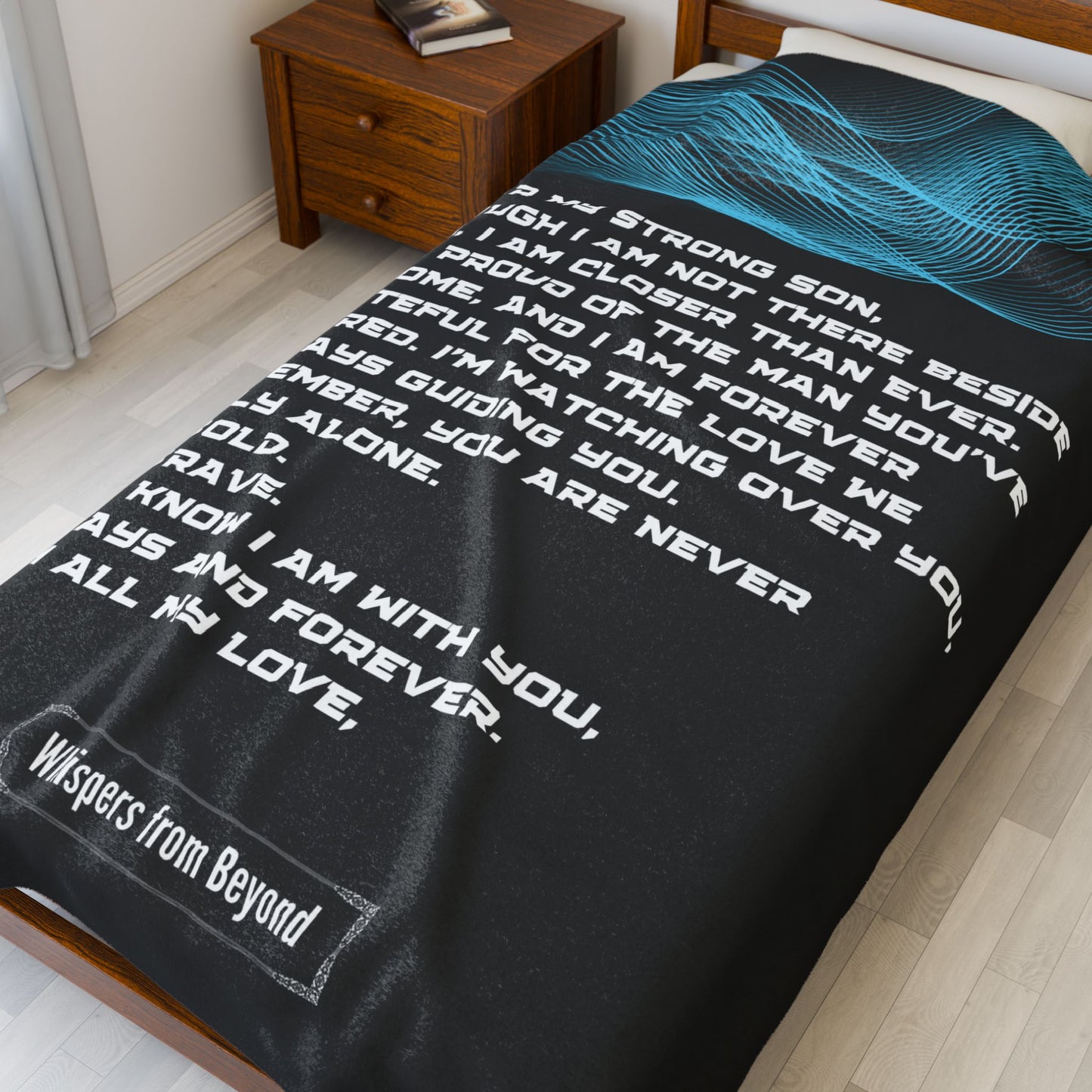Son Blanket- With Love, Your Dad