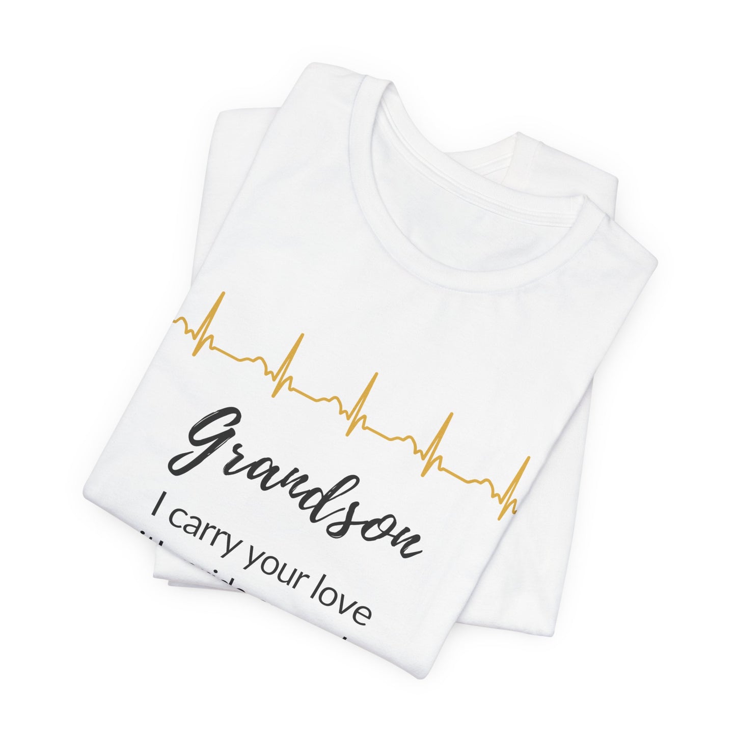 Grandson Memorial T shirt- I carry your love with pride everyday