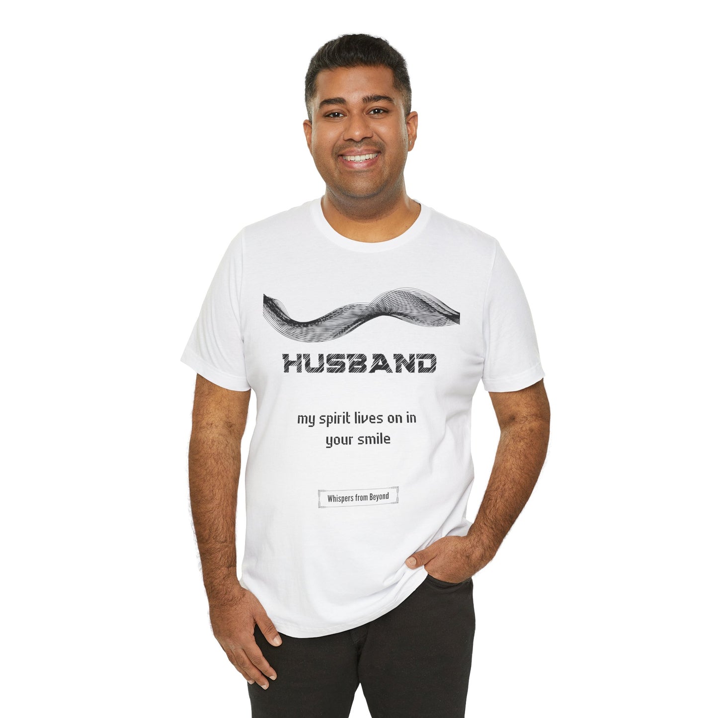 Husband Grief Comfort T shirt- Spirit lives on