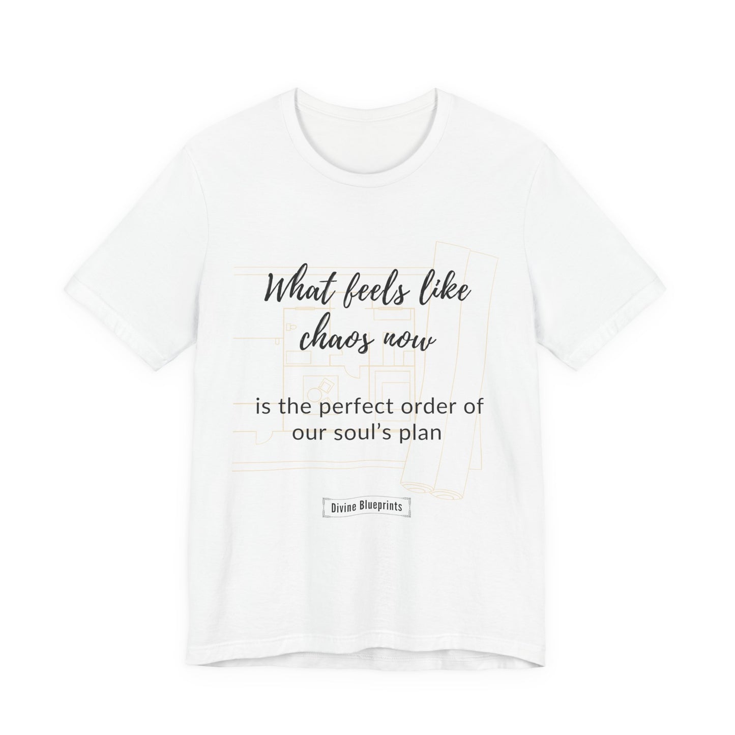 Divine Blueprint Soul Growth Shirt – What Feels Like Chaos Is the Perfect Order of Our Soul’s Plan