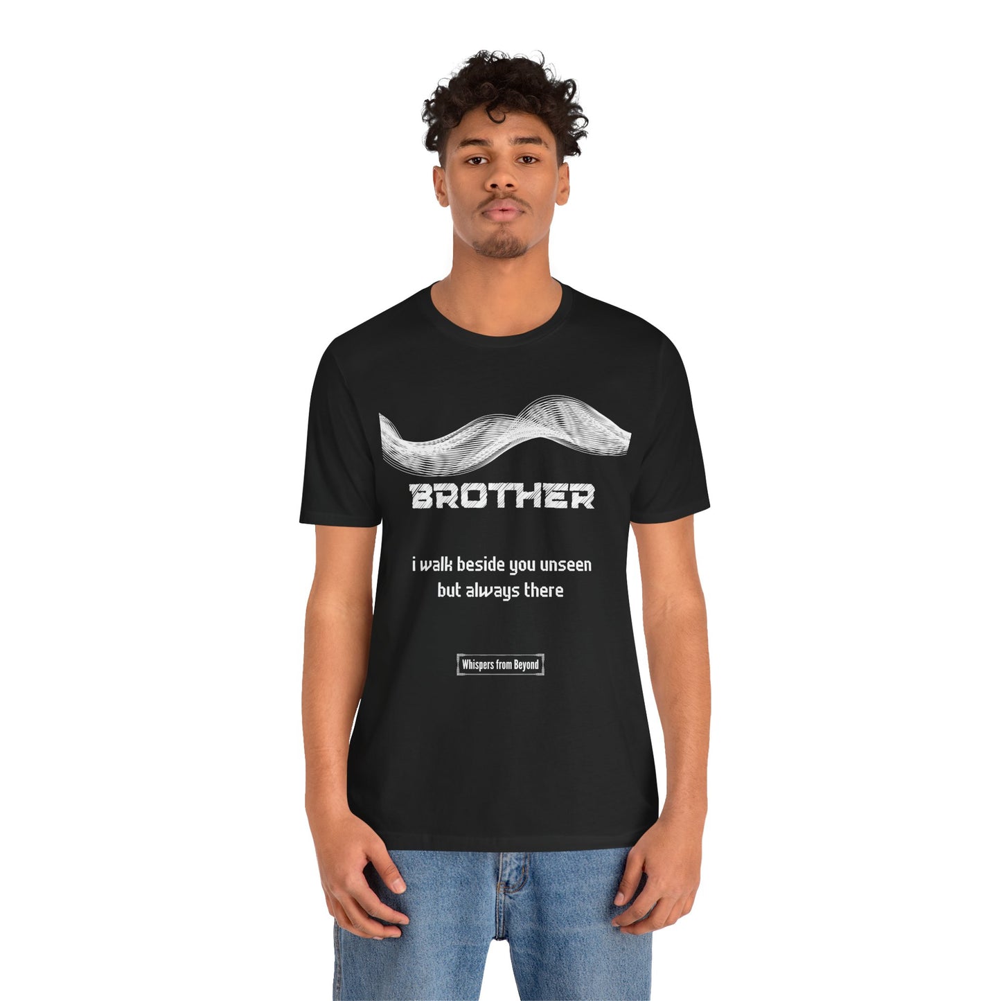 Brother Grief Comfort T shirt- I walk beside you